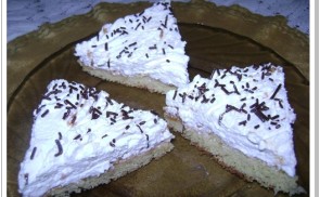 Egyszerű túrós szelet