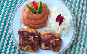 Szalonnás pontyfilé