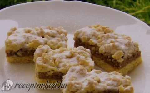 Dióhabos reszelt linzer