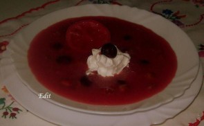 Gyümölcsleves