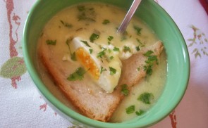 Karfiolkrémleves