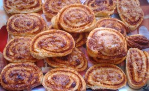 Pizzás csiga