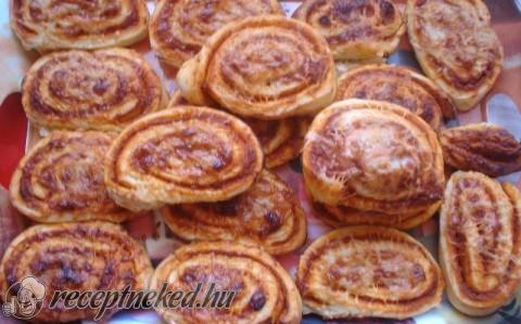 Pizzás csiga