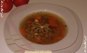 Májrizsleves
