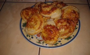 Pizzás csiga