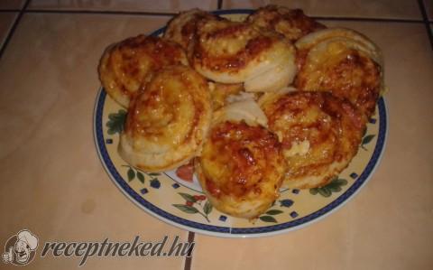 Pizzás csiga