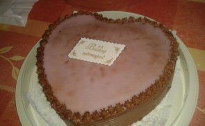 Névnapi puncs torta