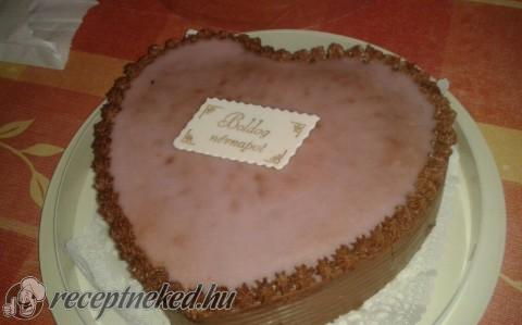 Névnapi puncs torta