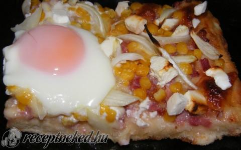 Házi laktató pizza