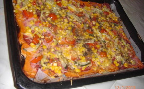 Gyors “pizza”