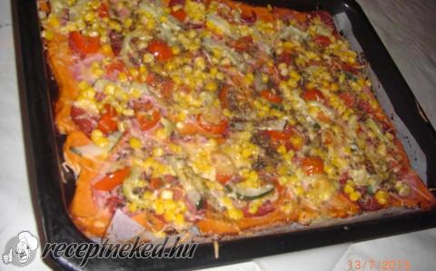Gyors “pizza”