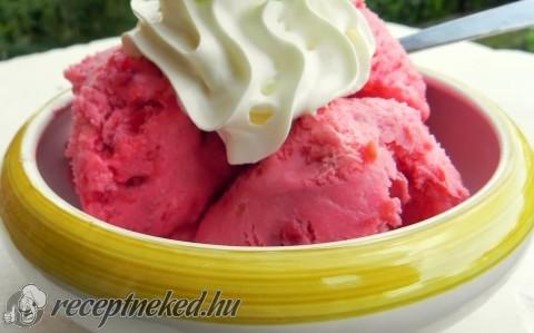 Málnás semifreddo