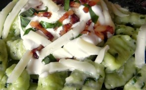 Medvehagymás gnocci
