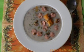 Pikáns lencseleves