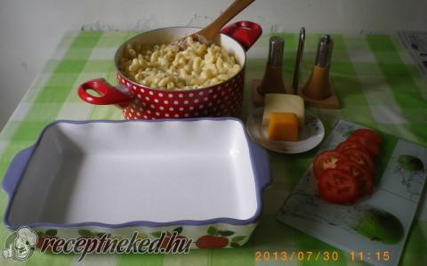 Cheddar sajtos makaróni