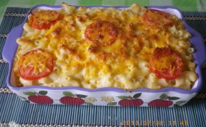 Cheddar sajtos makaróni