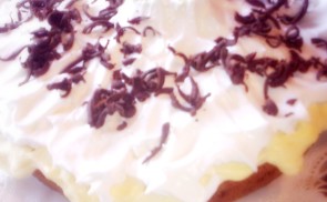 Diós, vaníliás krémes torta