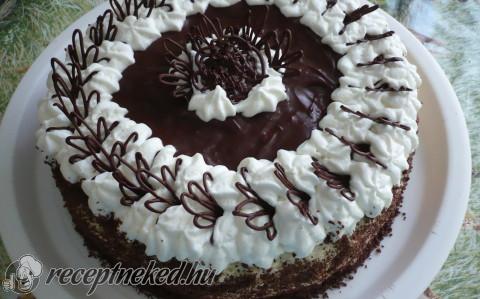 Gluténmentes kozáksapka torta
