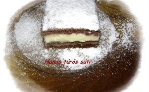 Hamis túrós süti