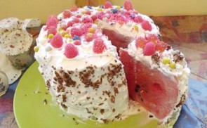 Görögdinnye torta