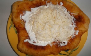 Burgonyás lángos