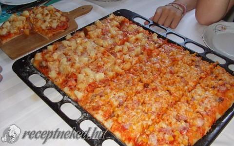 Olcsó tepsis pizza