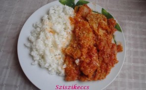 Lecsós szelet