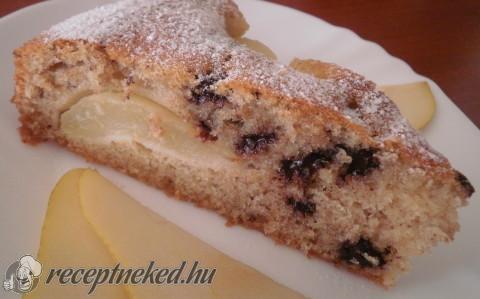 Körtés-csokis torta