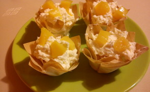 Mascarponés kosárkák