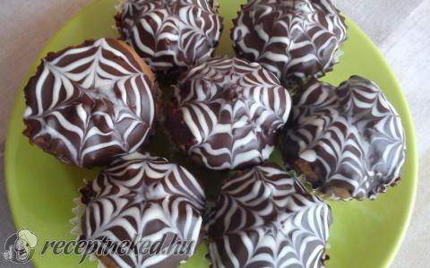 Pókhálós muffin