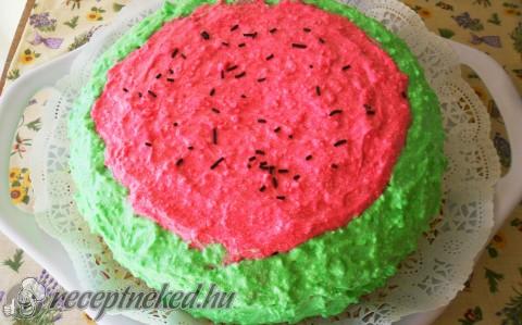Citromos dinnye torta
