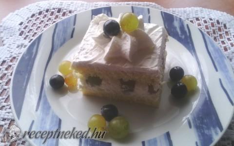 Habkönnyű szőlős szelet