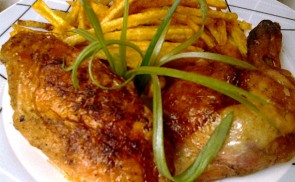 Chilis-rozmaringos csirke