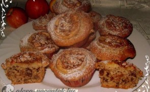 Almás muffin
