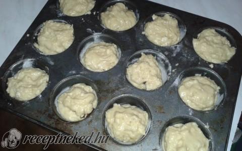 Csokis-banános nutellás muffin