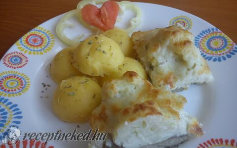 Fokhagymás Dubarry szelet