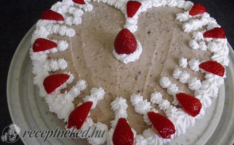 Szív torta