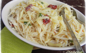 Mascarponés spagetti