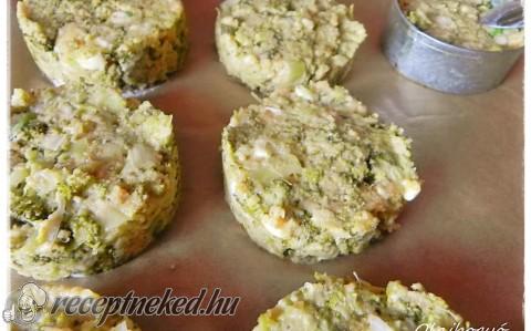 Parmezános brokkoli fasírt