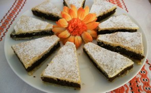 Diós-kávés pite