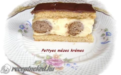 Pöttyös mézes-krémes