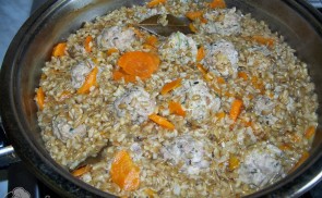Zabos húsgolyók