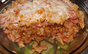 Rakott bolognai-s tészta