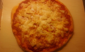Krumplis pizza
