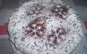Csokis keksz torta