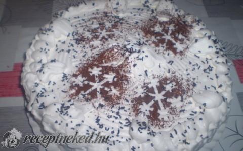 Csokis keksz torta