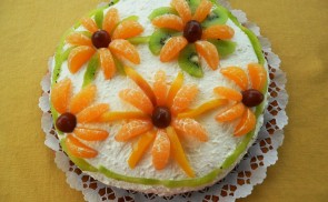 Almás túró torta