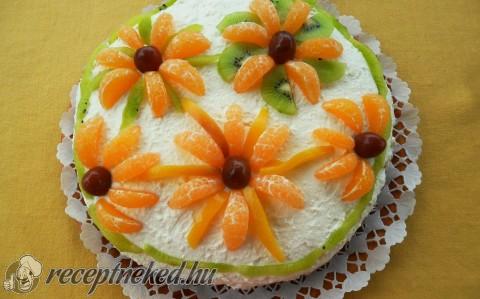 Almás túró torta