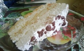 Őszibarackos túrókrém torta babapiskótával