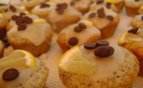 Citromos mákos muffin